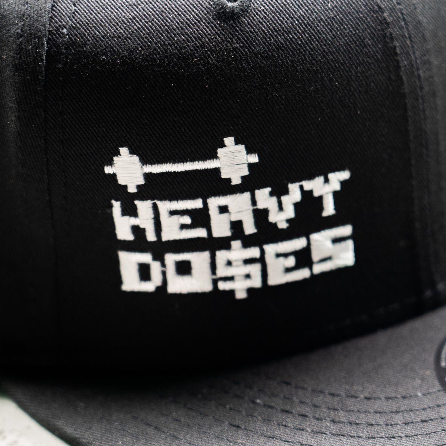 HD Digital Flat Bill Snapback Hat